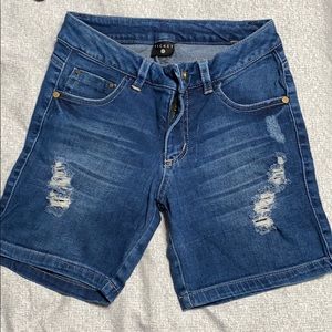Jean shorts